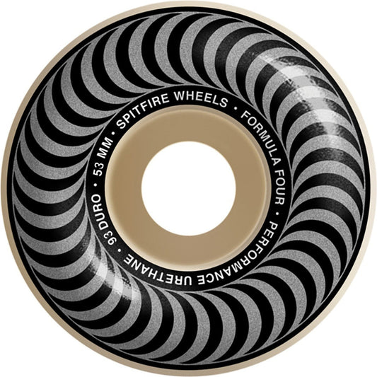 Spitfire Wheels F4 Classic 53mm 93a - Natural (Set of 4)