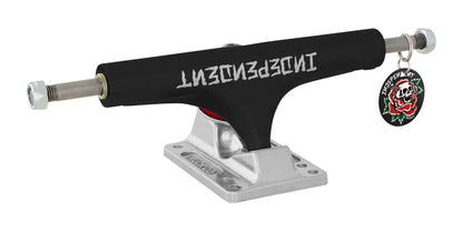 Independent Trucks 215mm Stage 4 Eric Dressen Standard - Black/Silver (Set of 2)