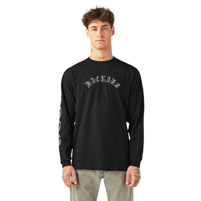 Dickies X Spitfire Knit Long Sleeve T-Shirt - Black