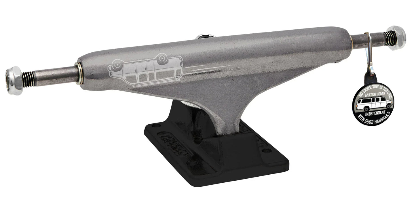 Independent Trucks 139mm Stage 11 Braden Hoban Standard - Transparent Black (Set of 2)